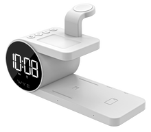 Load image into Gallery viewer, 5-IN-1 Wireless Charging Dock with Clock