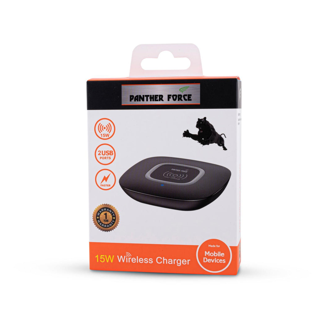 15W Double usb wireless charger