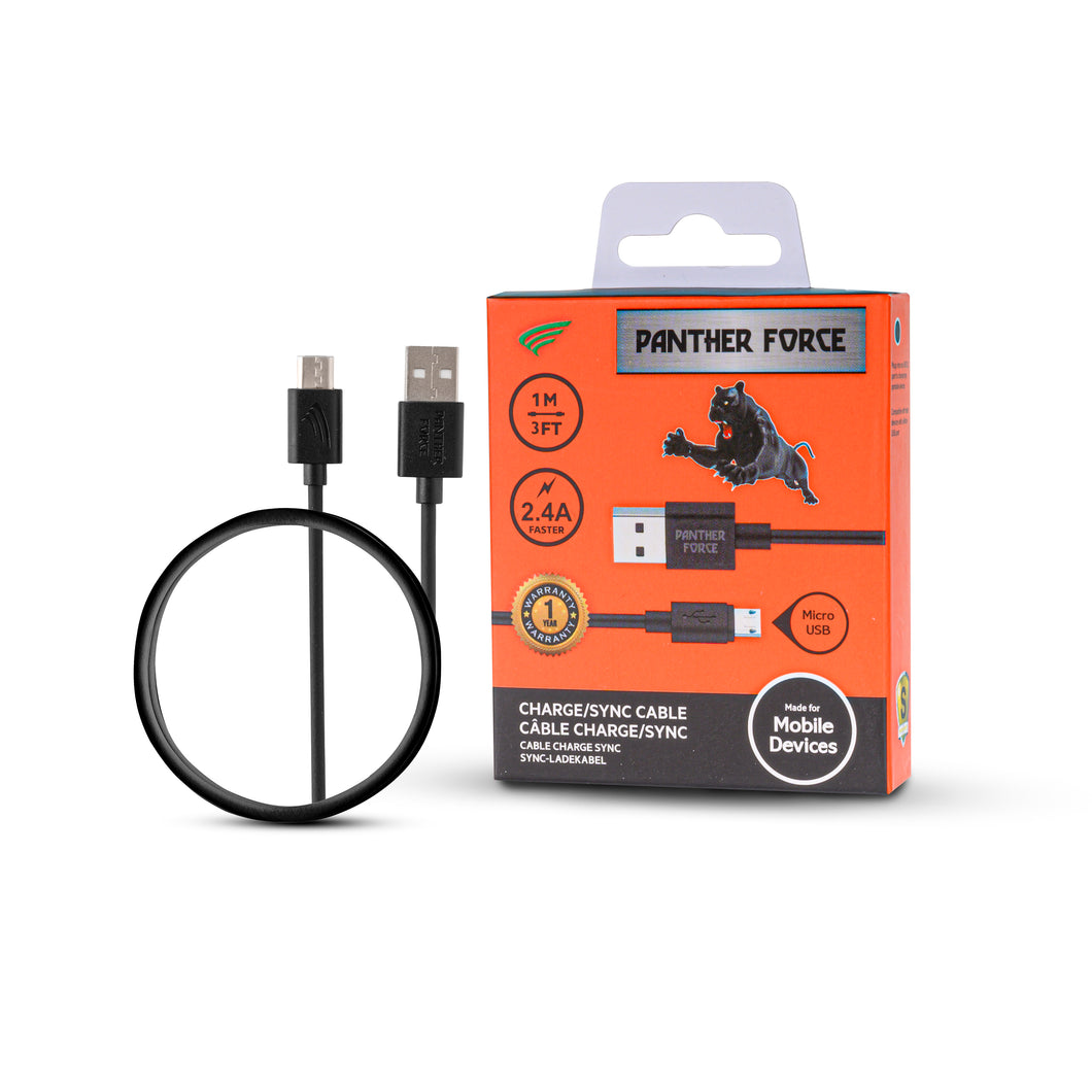 2.4A Micro USB charging cable