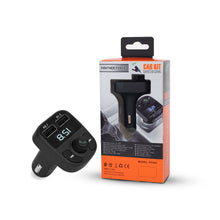 Load image into Gallery viewer, BLUETOOTH FM TRANSMITTER MP3 USB CAR CHARGER
