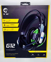 Load image into Gallery viewer, Black G12 PC &amp; Laptop Gaming Headset
